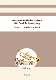 10 alpenländische Weisen - Partitur in B 
