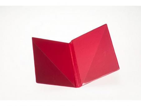 Notenmappe - Weinrot 