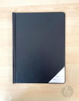 Notenmappe - Schwarz 