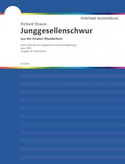 Junggesellenschwur 