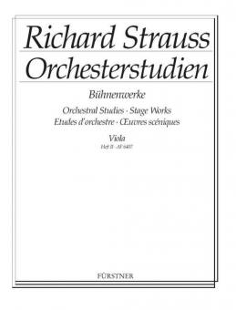 Orchesterstudien aus seinen Bühnenwerken: Viola 2 
