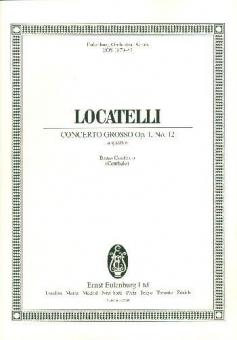 Concerto grosso Nr. 12 g-Moll op. 1 