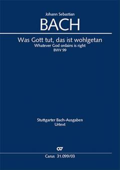Was Gott tut, das ist wohlgetan (II) Standard