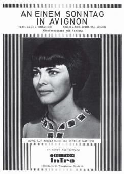 An einem Sonntag in Avignon 