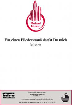 Für einen Fliederstrauß darfst Du mich küssen 