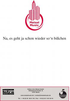 Na, es geht ja schon wieder so'n bisschen 