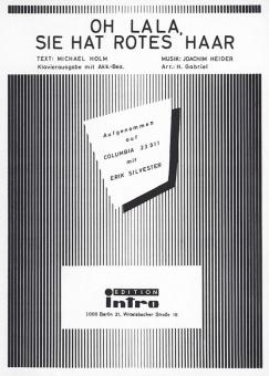 Oh lala, sie hat rotes Haar 
