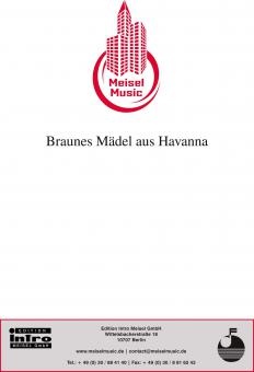 Braunes Mädel aus Havanna 