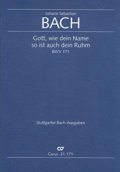 Gott, wie dein Name, so ist auch dein Ruhm 