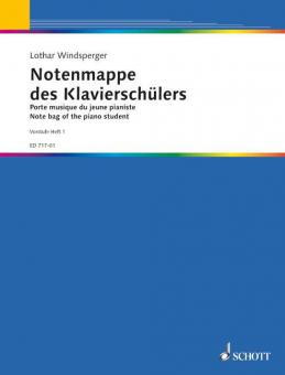 Notenmappe des Klavierschülers Heft 1 