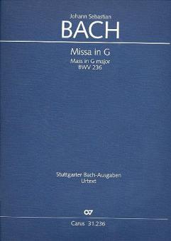 Missa in G-Dur BWV 236 Standard