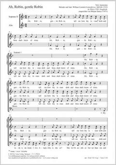 Ah, Robin, gentle Robin Standard
