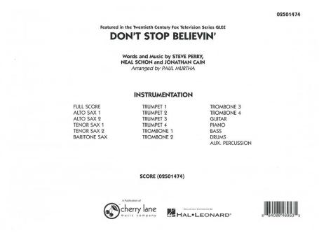 Don't Stop Believin' 