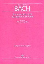 Ich lasse dich nicht, du segnest mich denn 