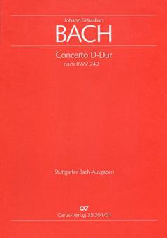 Concerto in D-Dur BWV 249 