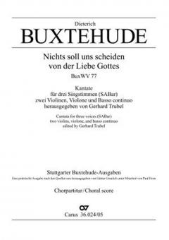 Nichts soll uns scheiden von der Liebe Gottes 