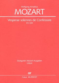 Vesperae solennes de Confessore KV339 