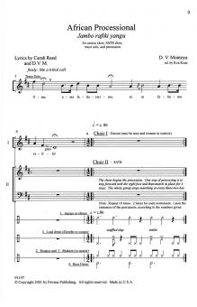 African Processional - Jambo rafiki yangu Standard