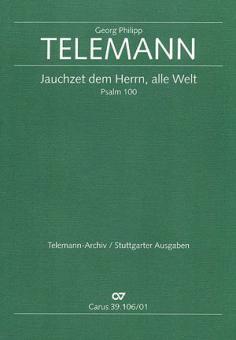 Jauchzet dem Herrn, alle Welt 