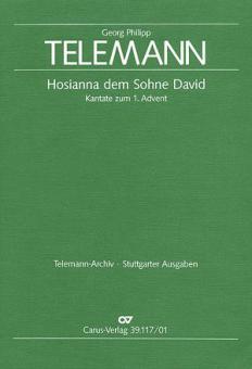 Hosianna dem Sohne David 