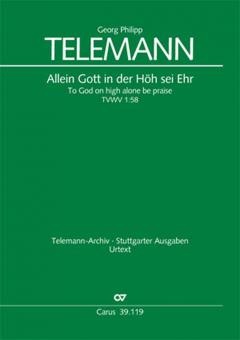 Allein Gott in der Höh sei Ehr Standard