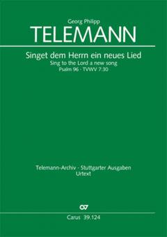 Singet dem Herrn ein neues Lied Standard