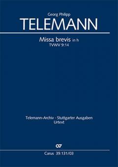 Missa brevis in h Standard
