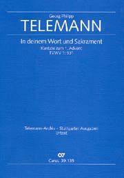 In deinem Wort und Sakrament TVWV1:931 