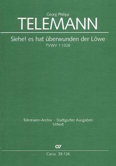 Siehe! es hat überwunden der Löwe 
