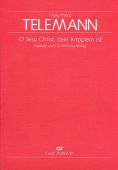O Jesu Christ, dein Kripplein ist 