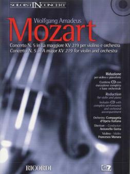 Concerto No 5 A Major KV219 