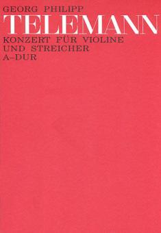 Konzert in A-Dur für Violine und Streicher 