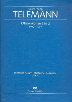 Konzert für Oboe in d-Moll TWV51:d2 