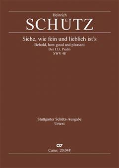 Siehe, wie fein und lieblich ist's 