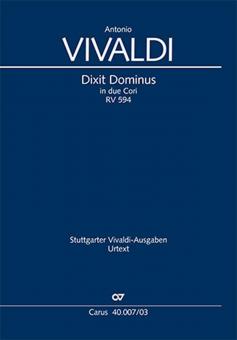 Dixit Dominus RV 594 Standard