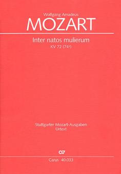 Inter natos mulierum KV 72 (74f) 