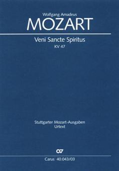 Veni Sancte Spiritus KV47 Standard