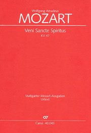 Veni Sancte Spiritus KV47 