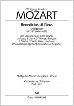 Benedictus sit Deus Pater KV117 
