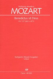 Benedictus sit Deus Pater KV117 