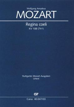 Regina coeli in C-Dur KV108 Standard