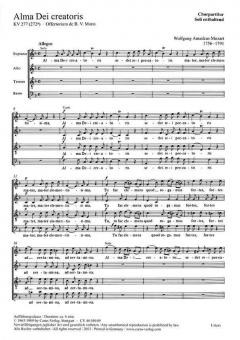 Alma Dei creatoris KV277 