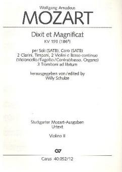 Dixit et Magnificat KV193 