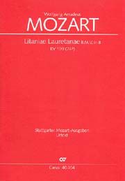 Litaniae Lauretanae B.M.V in B-Dur KV109 