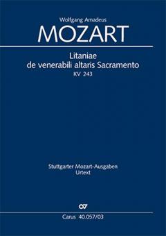 Litaniae de venerabili altaris Sacramento Standard