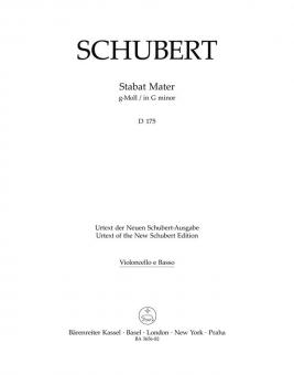 Stabat Mater g-Moll D 175 