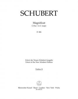 Magnificat C-Dur D 486 