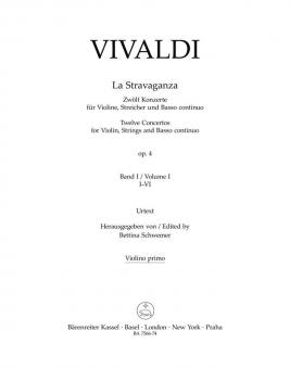 La Stravaganza op. 4 Band 1: Konzerte 1-6 