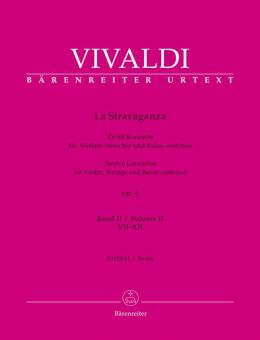La Stravaganza op. 4 Band 2: Konzerte 7-12 