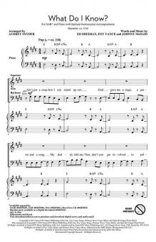 What Do I Know? Standard